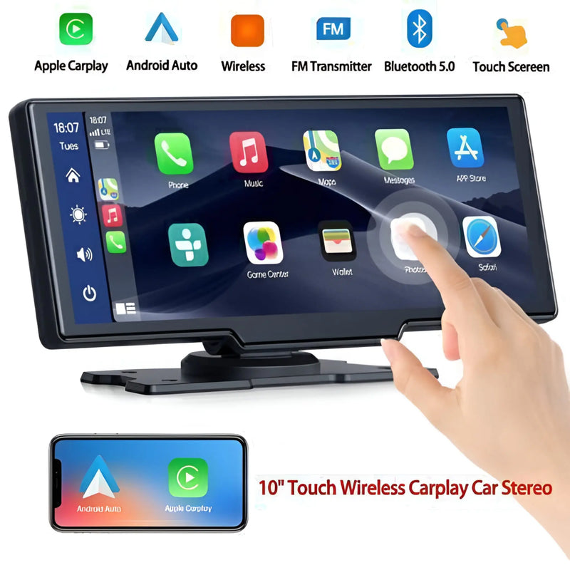 DrivePlay™ 10 inch Wireless Carplay