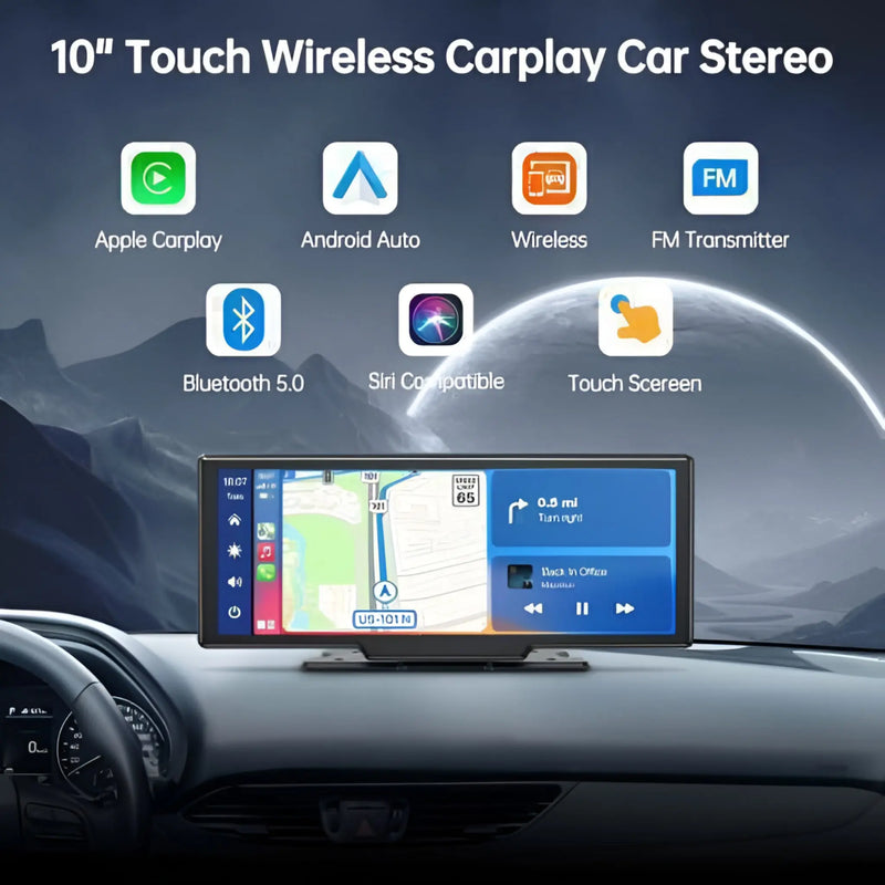 DrivePlay™ 10 inch Wireless Carplay