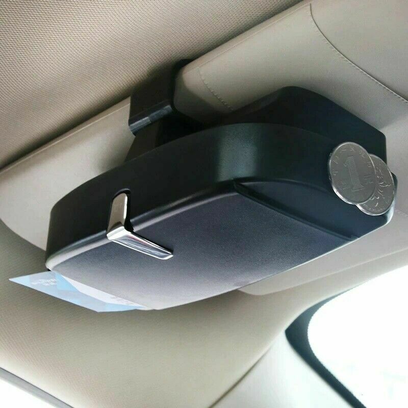 Magnetic Sun Visor Sunglasses Case