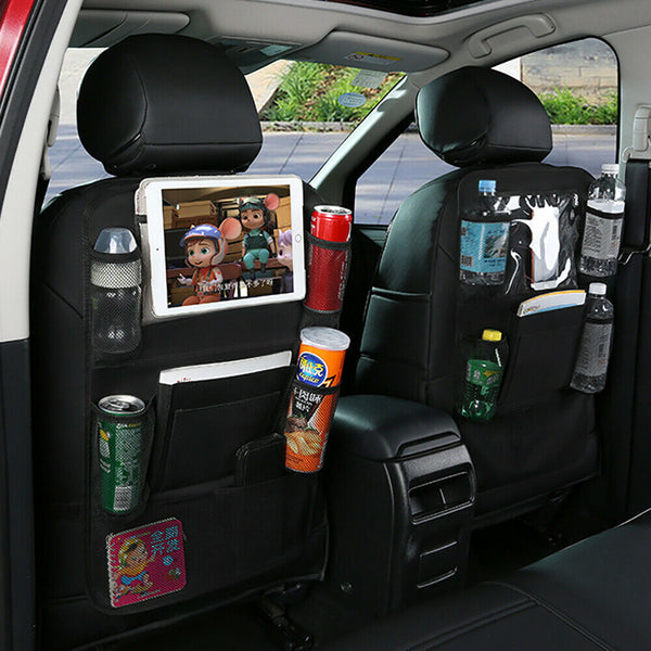 Multi Pocket Car Back Seat Organiser with Tablet Holder